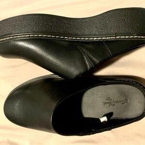 Platform Slip on mule